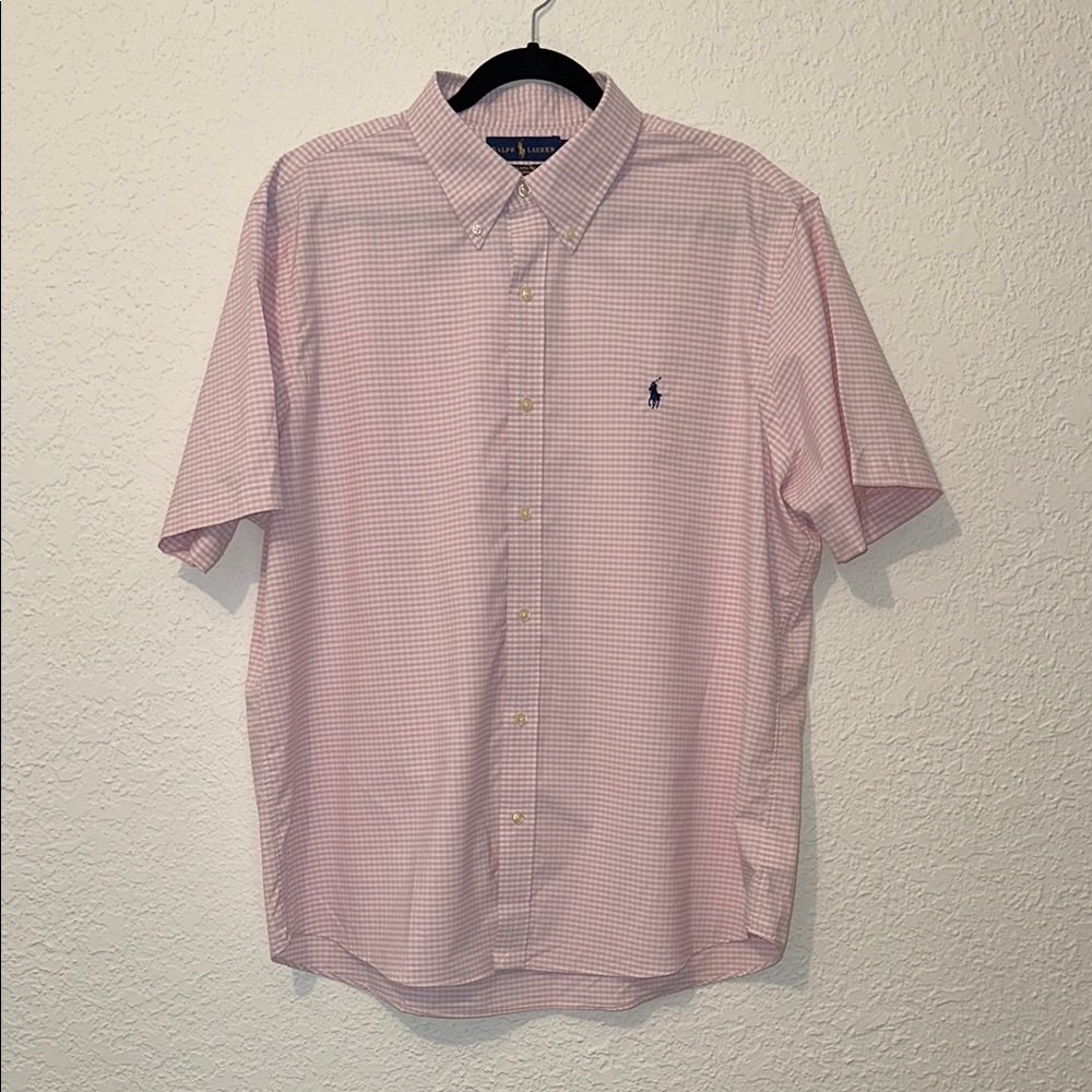 Polo by Ralph Lauren Pink Casual Button Down Shirt